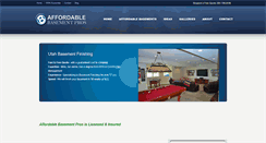 Desktop Screenshot of basementpro-basementsfor14.com